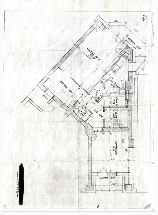Ocazie rara! Proprietar, vand apartament 2 camerę Stirbei Voda 76 mp
