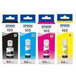 Чернила для Epson 103 для струйных принтеров Epson L3200, L3260, L5290