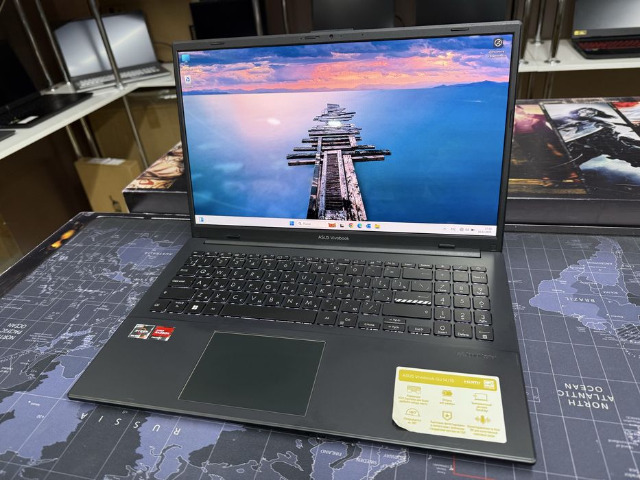 Ноутбук Asus Vivobook GO 15 - Ryzen 5-7520U/8Gb/SSD512Gb