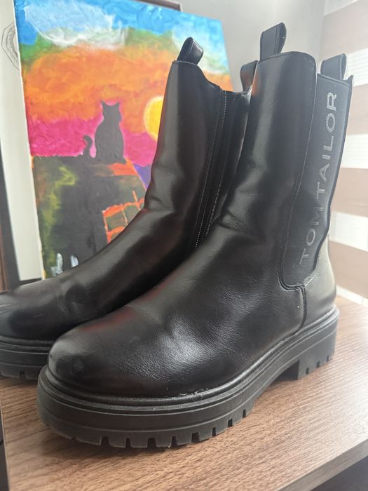 Зимни боти челси Tom Tailor