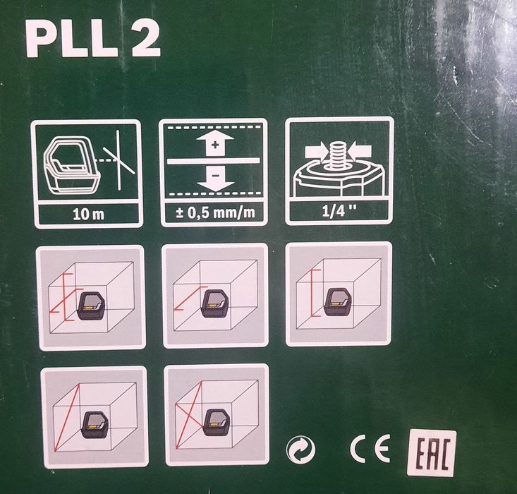 Лазерен нивелир Bocsh PLL 2