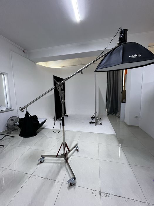 Стойка журавль на колесах