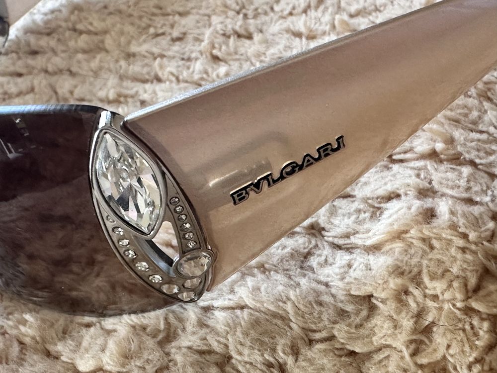 Маркови слънчеви очила Bvlgari лимитирана серия - кристали Swarovski