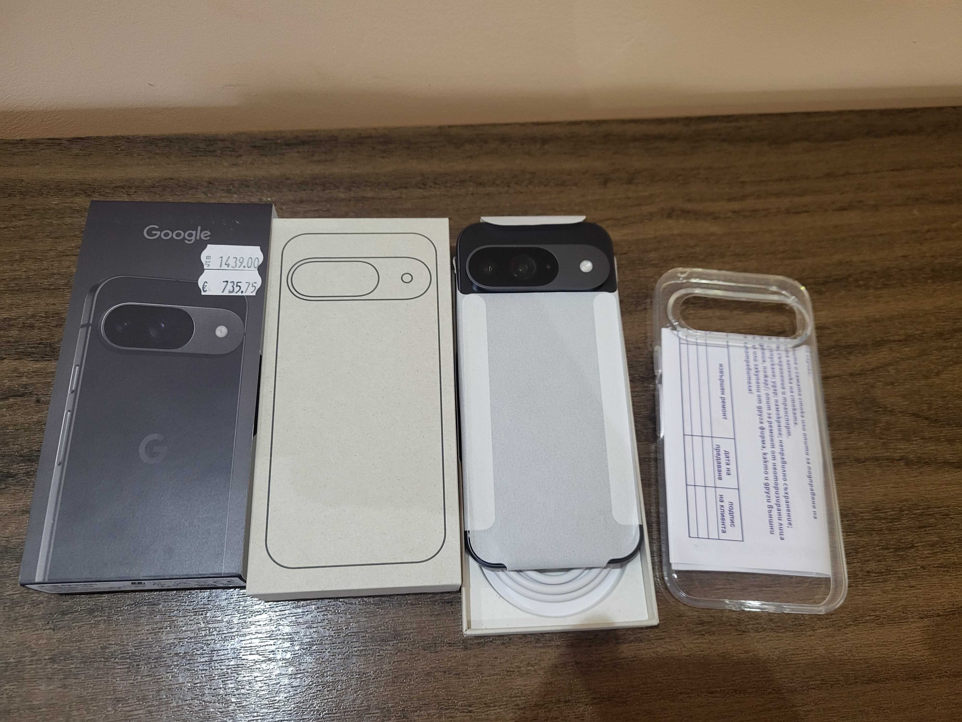 Google Pixel 9 нов, гаранция