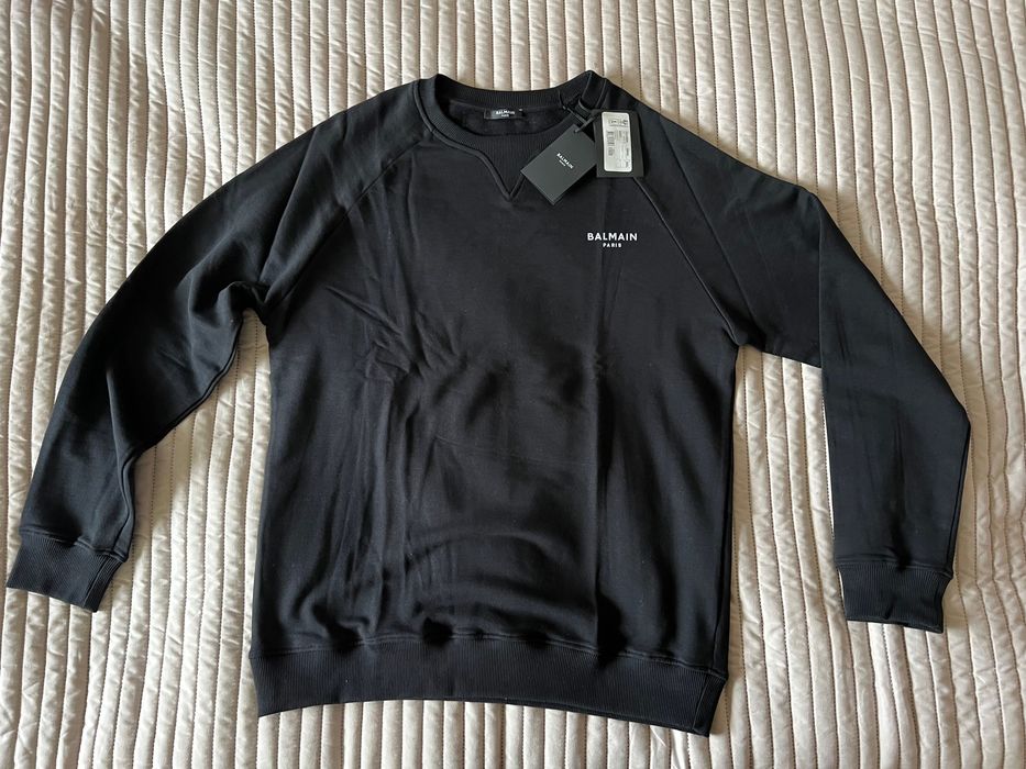 BALMAIN оригинална блуза с дълъг ръкав