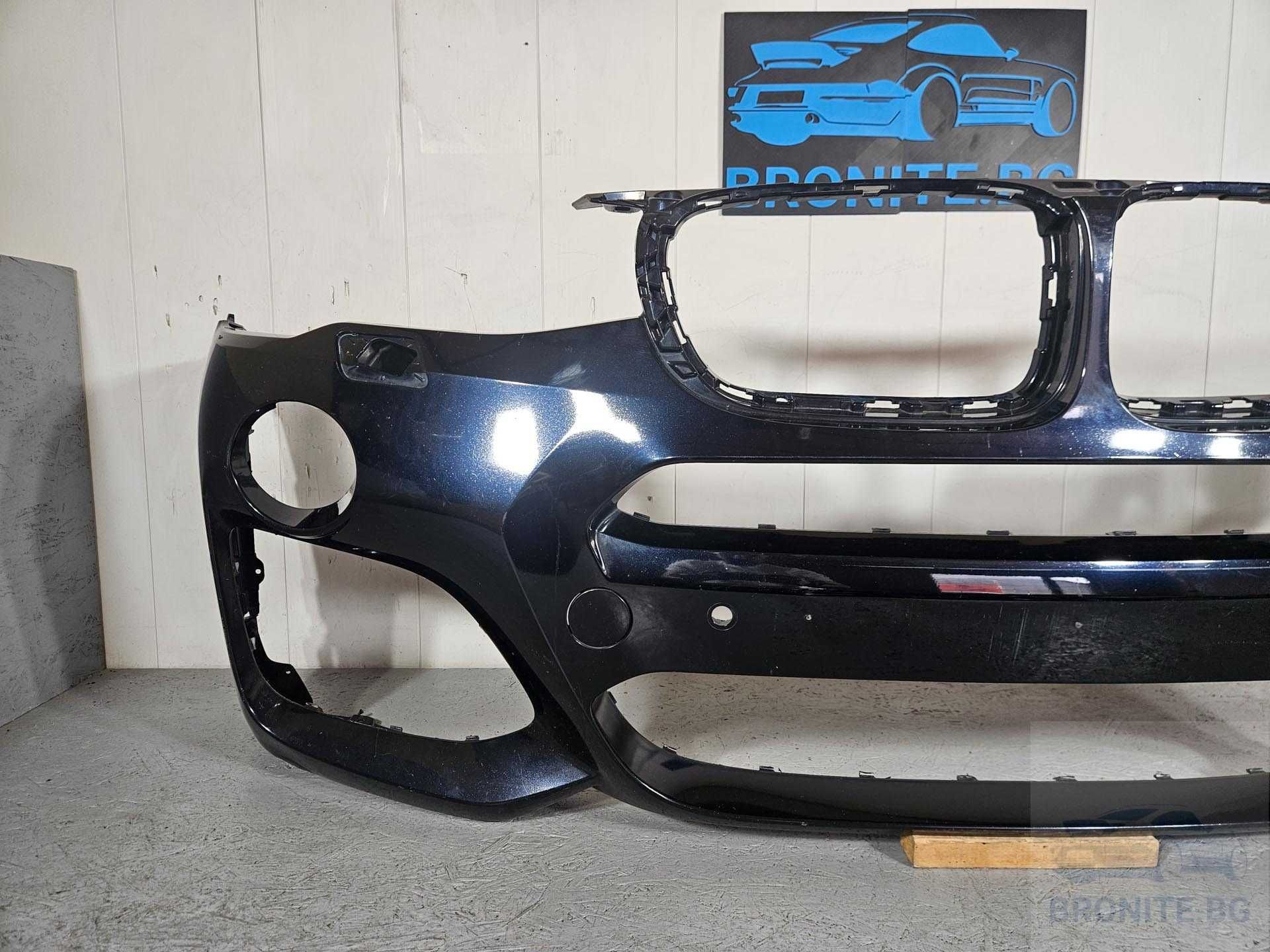 Предна броня BMW X3 X4 LCI F25/26 M-Sport БМВ Х3 Х4 Ф25/26 2014- 2018