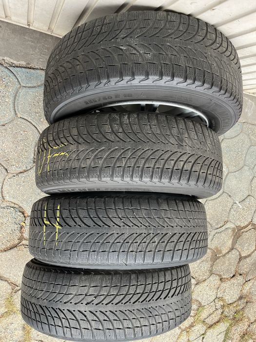 Jante aliaj 5x112mm, anvelope iarna 235/60 R18, Audi Q5, Mercedes