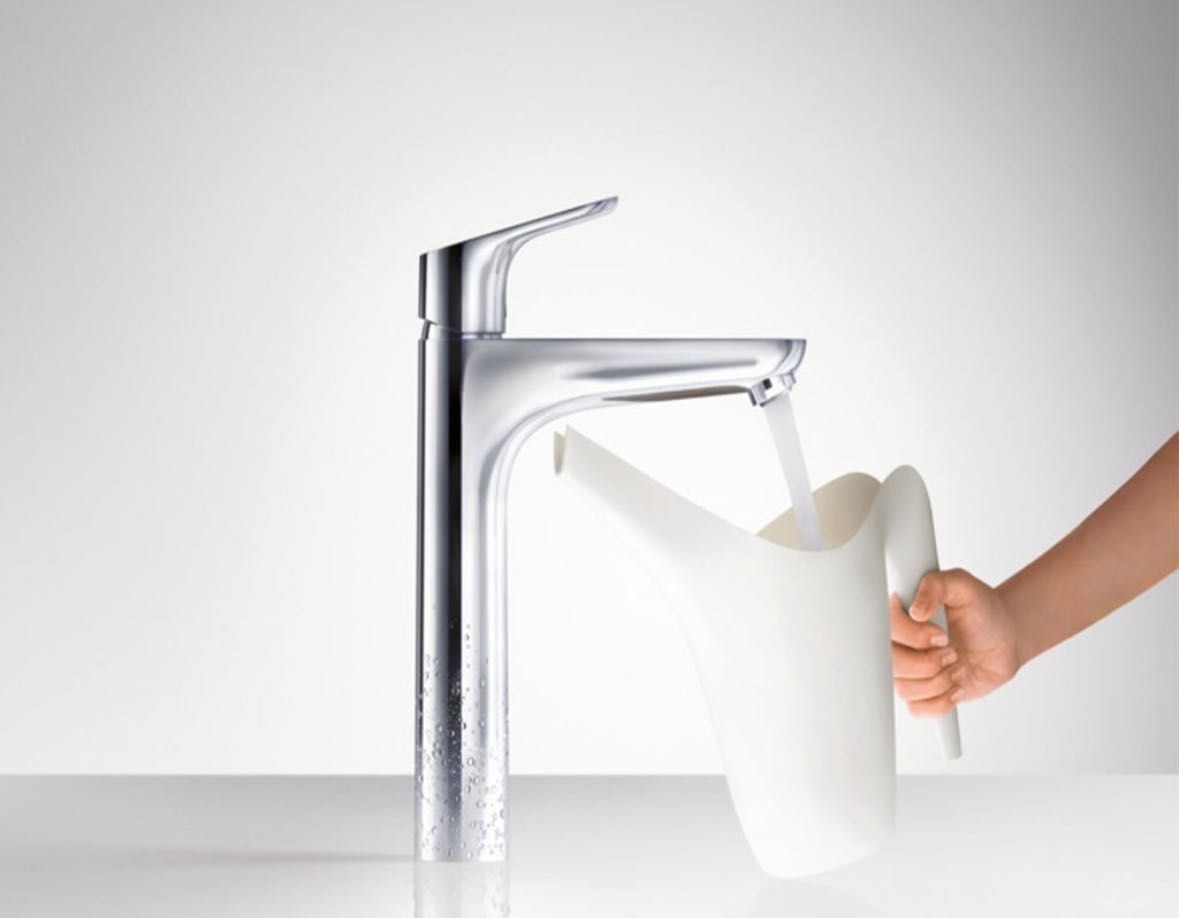 Стоящ смесител за мивка,  Hansgrohe Focus 190 , 31608000