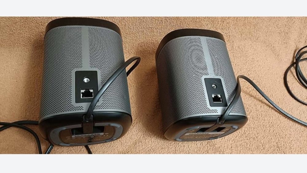 SET Boxe SONOS PLAY 1, WiFi MultiRoom Airplay Sunet Premium Stereo