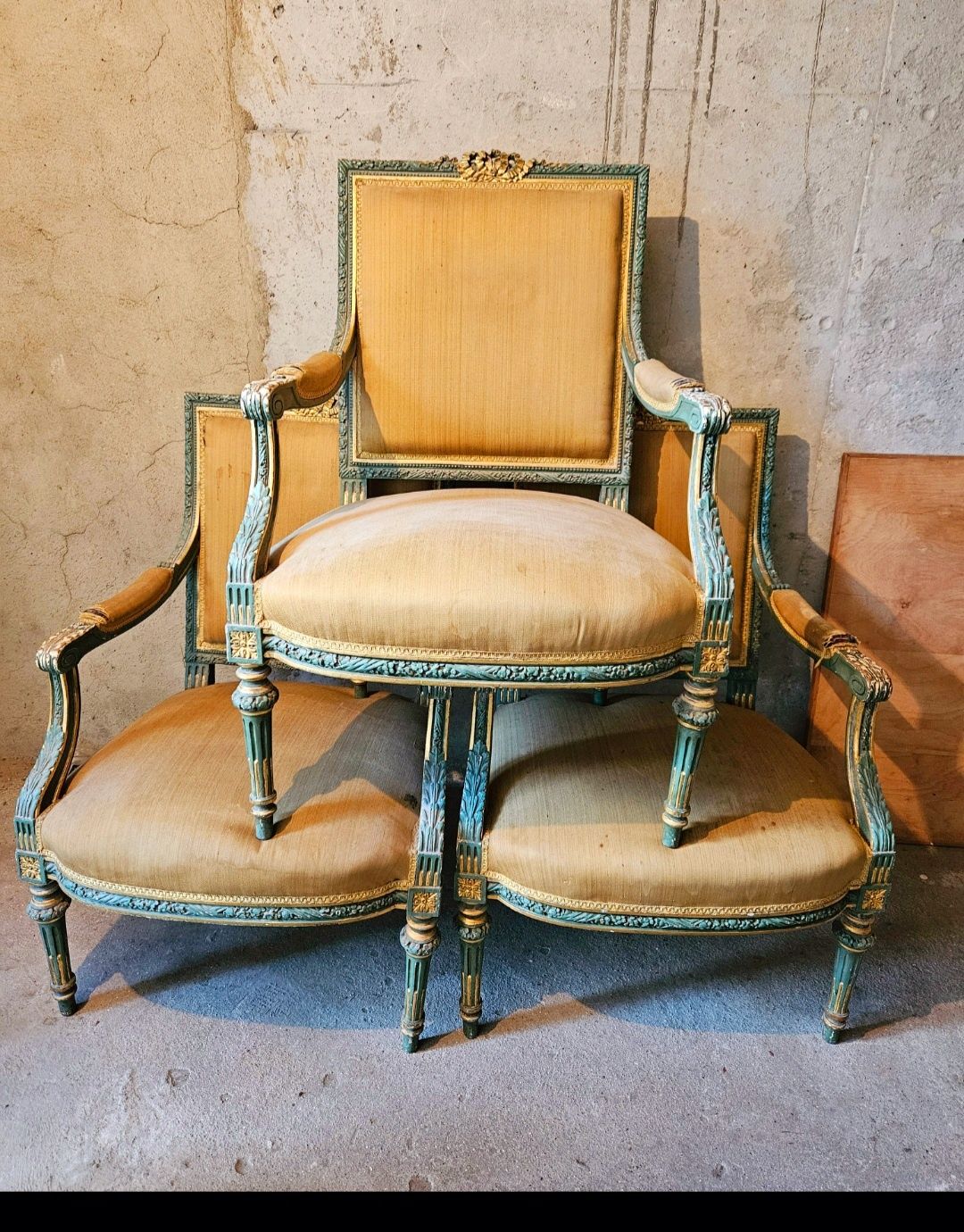 Френски Кресла  Georges Jacob 1730г.