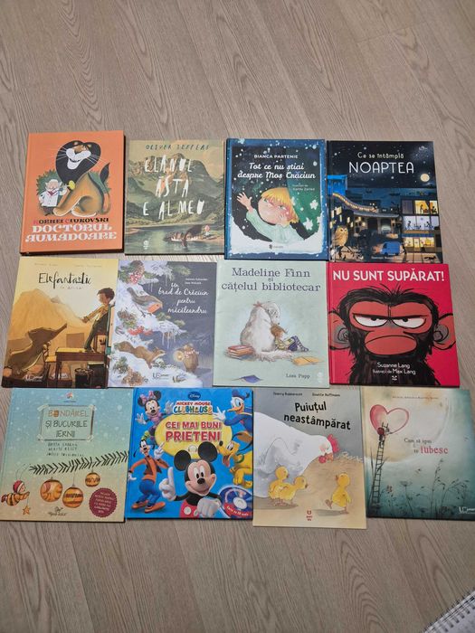 Set 12 carti copii 2-10 ani, diversi autori