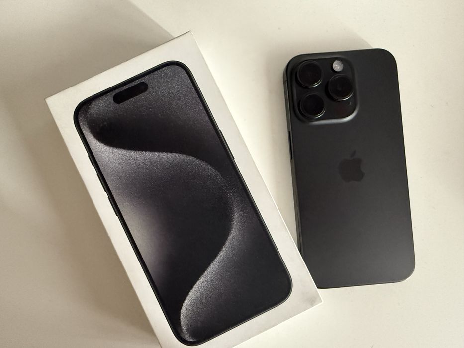 IPhone 15 pro black 256gb АКБ 94%