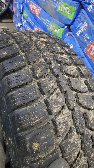 Зимный резина шипы