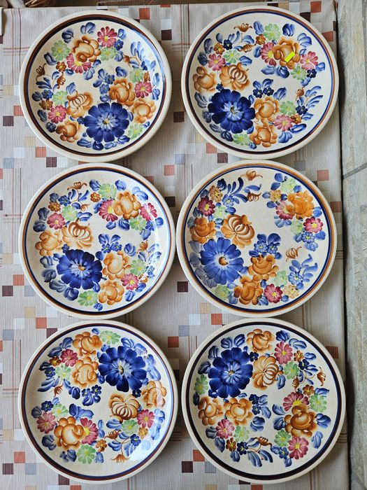 Декоративни полски керамични чинии + бонус! НАМАЛЯВАМ на 65 лв.