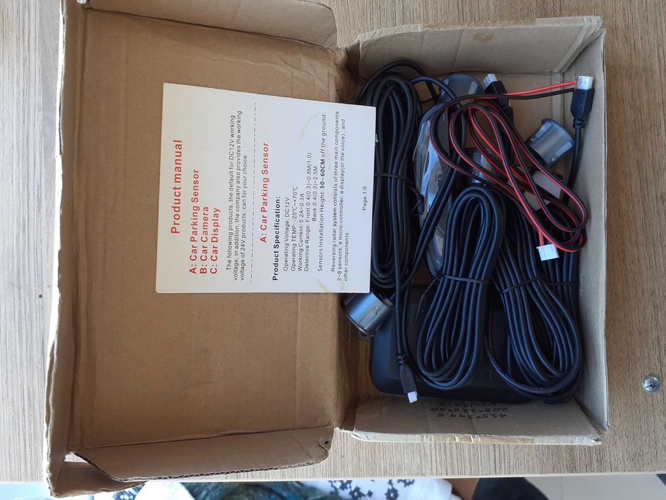 Senzori de parcare afisaj digital