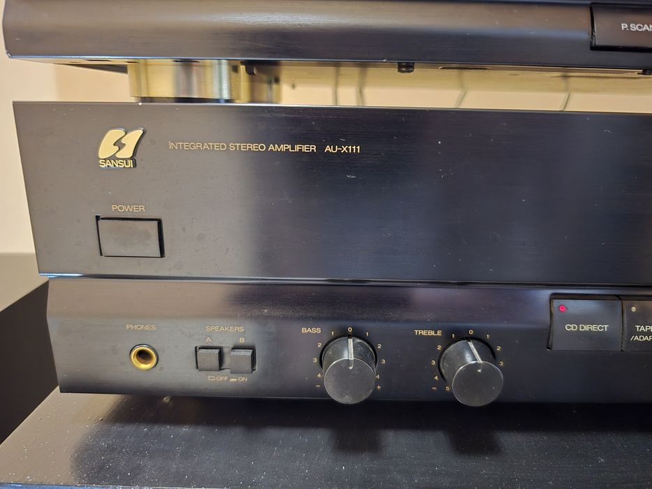 Sansui дек + Pioneer диск плейър