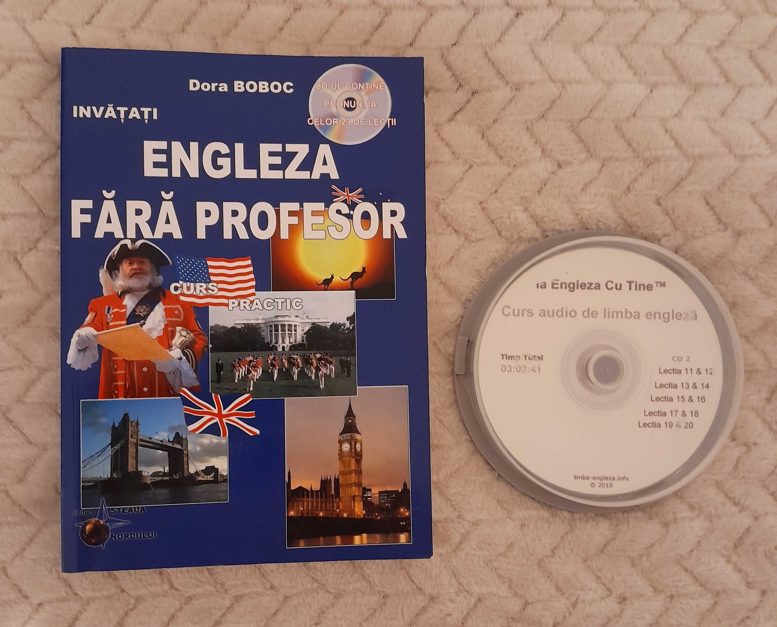 Vand carte cu CD-uri - Invatati Engleza fara profesor