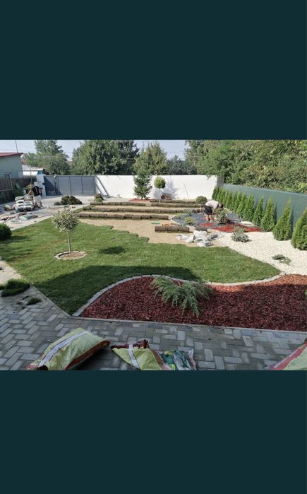 Decorăm grădini cu plante si gazon