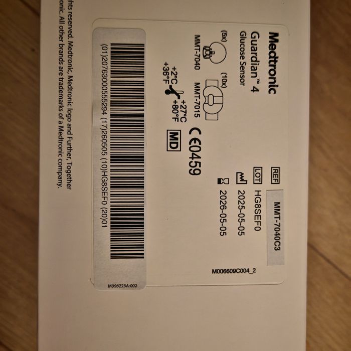 Reducere fulger! Senzori Medtronic Guardian G4