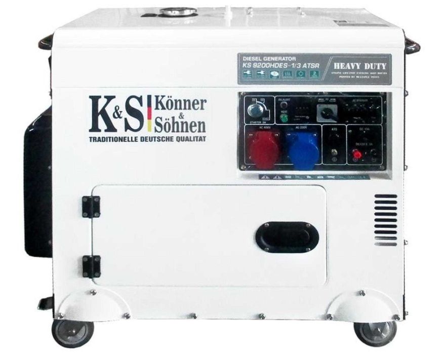 Generator curent 7.5 kW diesel-Heavy Duty - insonorizat - GARANTIE!