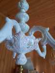 Candelabru din ceramică Capodimonte