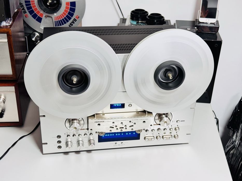 Magnetofon legendar de colecție PIONEER RT-909,auto-reverse,role 26 cm