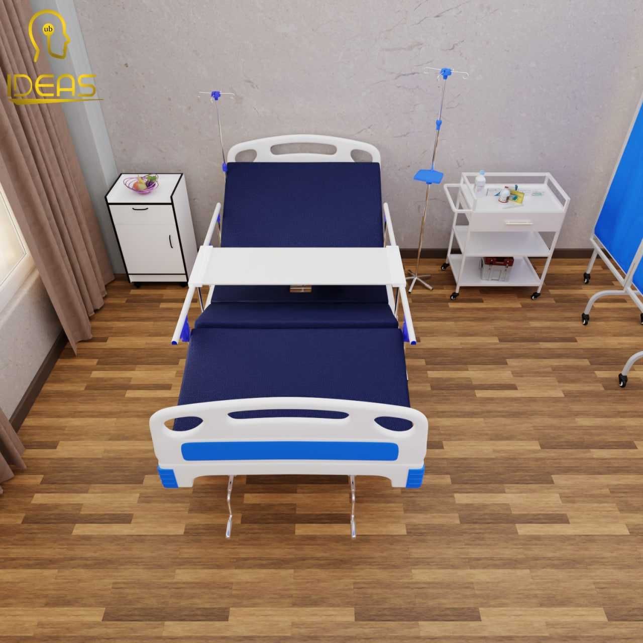 Кровать медицинский 2-х функциональная с горшком ID-CS-09