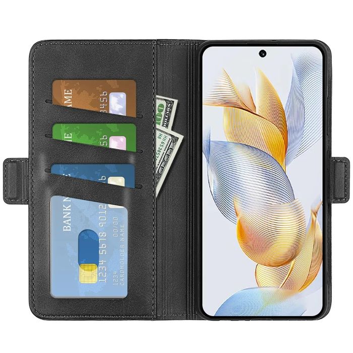 Honor 90 / 90 Lite / 70 Lite / X8 5G / Кожен калъф тип тефтер