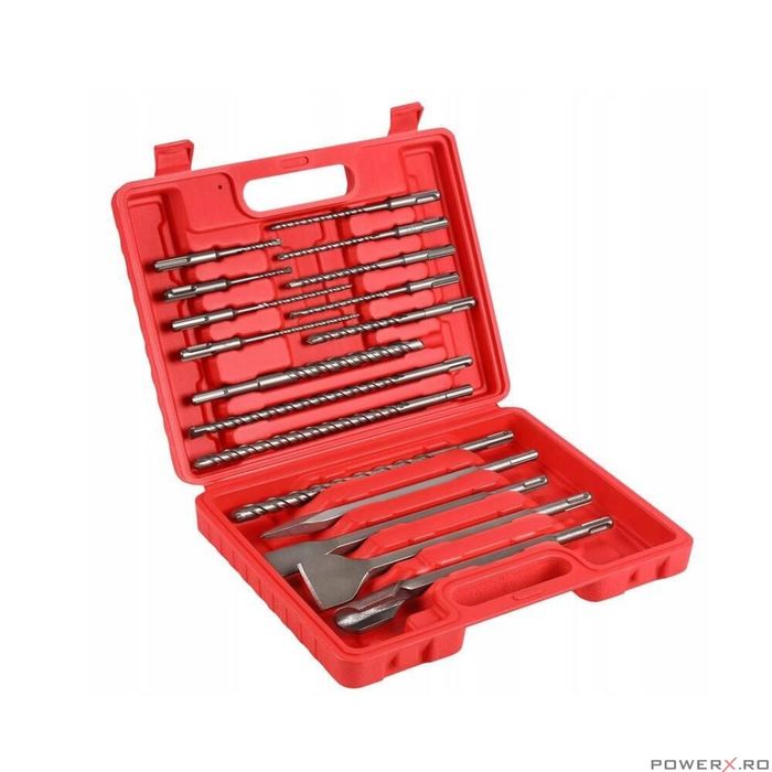 Set burgie si dalti SDS+,17 piese, Kraft