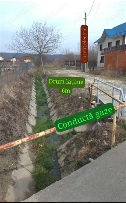 ULTIMA PARCELA SITUATĂ ÎNTRE CASE, 472mp, cu utilități,Bascov,Stejaret