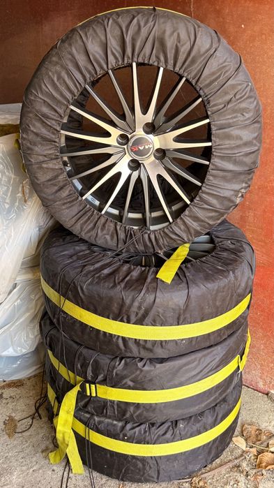 Jante cu cauciucuri MAK Performance Wheels R17 – 4x100, ET40, J7