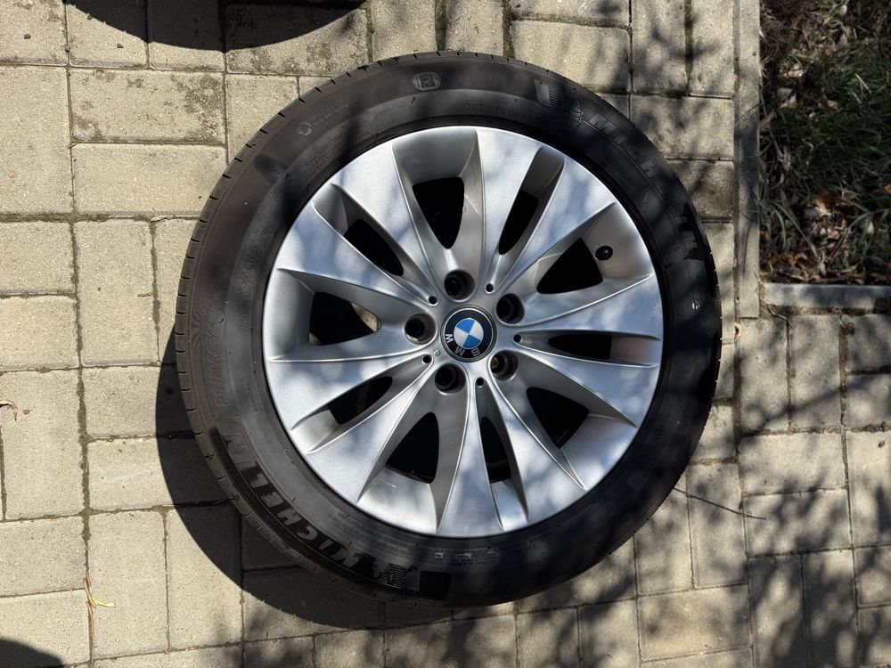 Jante BMW +Cauciucuri vara 225/50/17 98Y ET 20 5x120 Seria 1/2/3/4/5/6