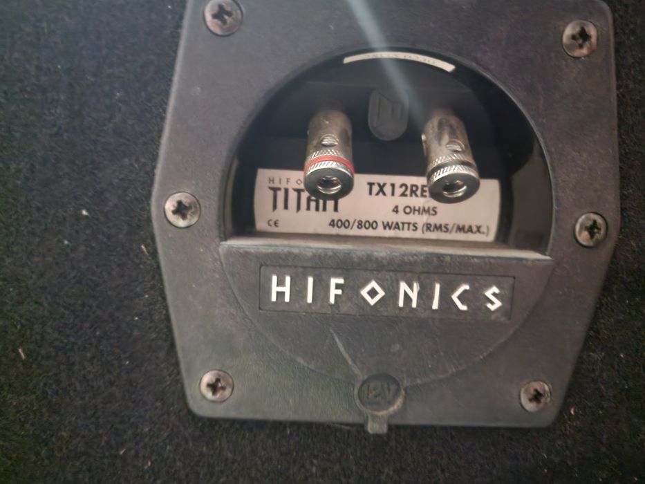 Subwoofer + 2 amplificatoare