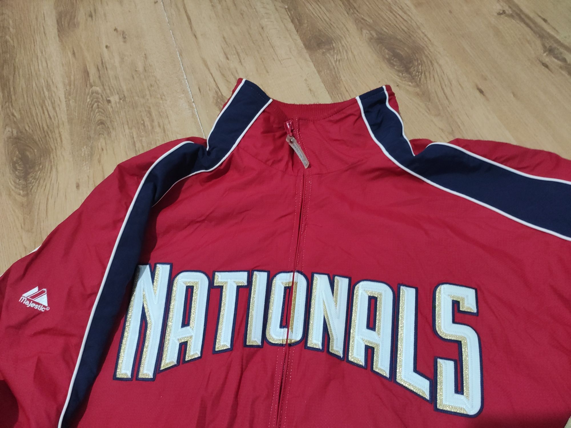 Geaca baseball MLB Majestic Washington Nationals mărimea XXL