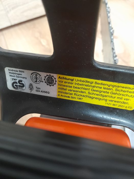 Drujba Stihl 024 AV SUPER