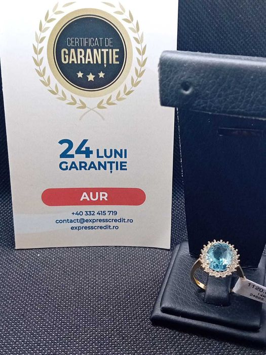Inel aur 14k 3.40g (B.24695 AG31 Barboi) Garantie 2 ani!