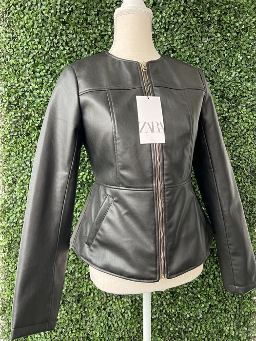 Gheaca imitatie piele Zara