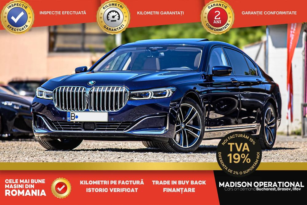 BMW Seria 7 43.760e+ TVA \ Panoramic \ Masaj \ 360