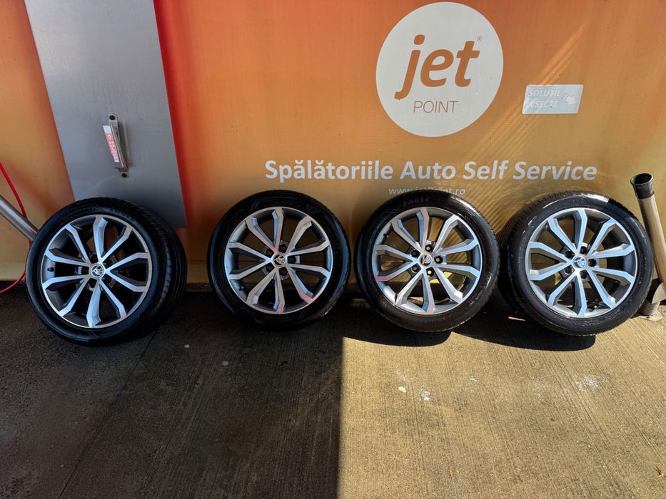 Jante Originale Skoda Bicolore 225 45 17 Vw,Audi,Seat