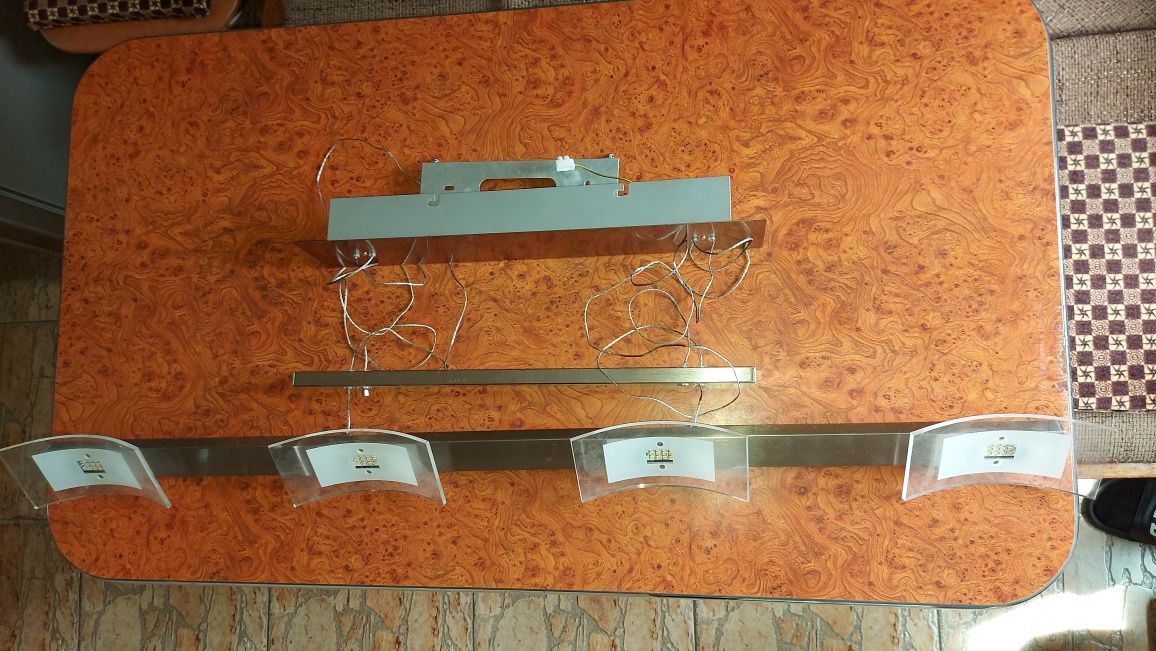 Aplică inox cu leduri