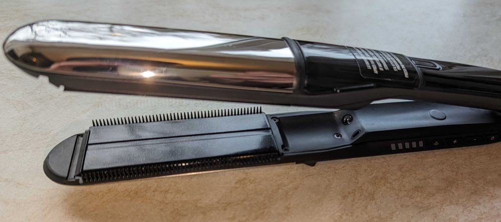 Placa de indreptat parul BaByliss Ultra Sonic Steam, Ionizare