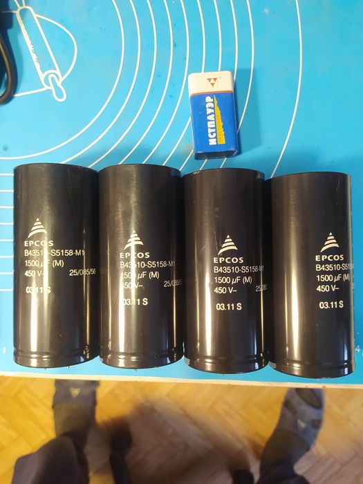 Конденсаторы 1500uF 450V