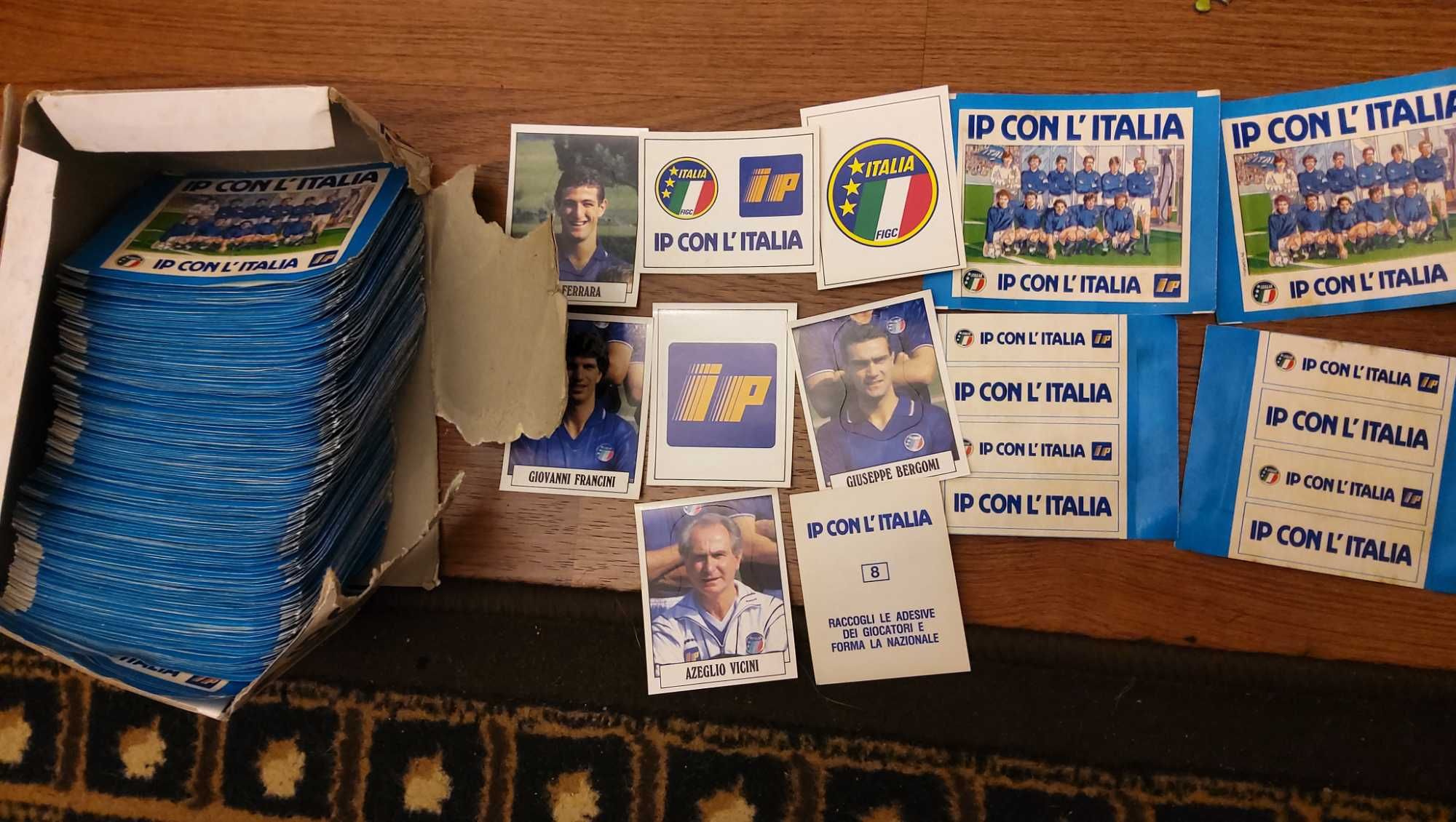 Plicuri Fotbalisti italia 88 gen Panini