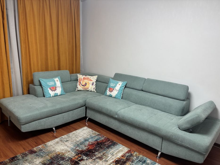 Canapea extensibila living+ topper inclus