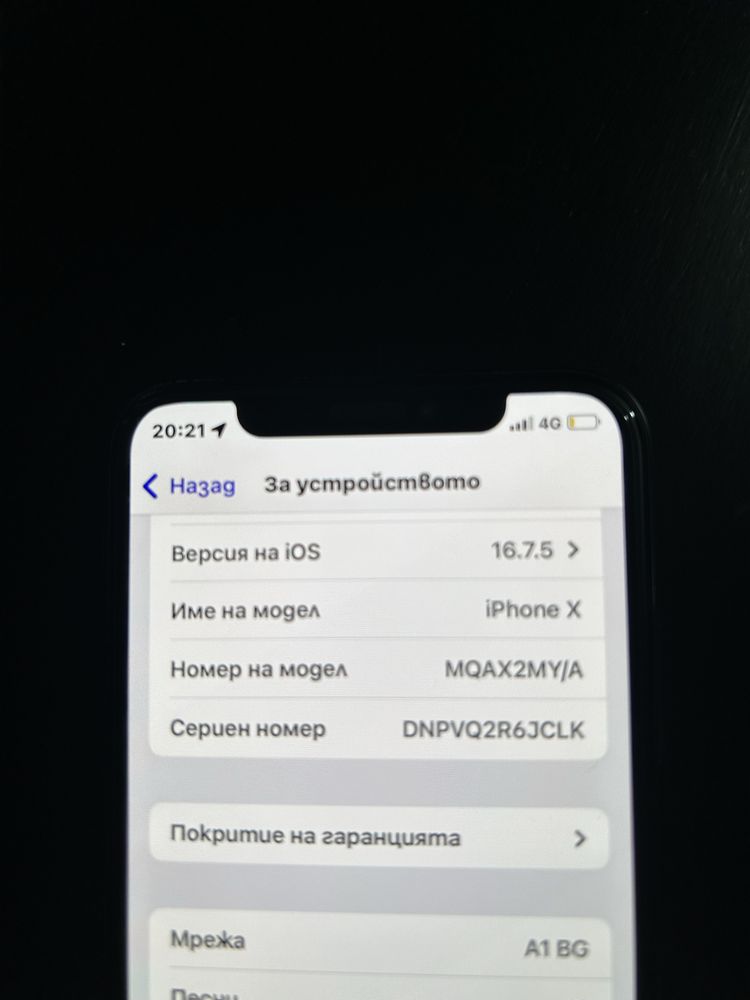 Iphone X 64gb Black