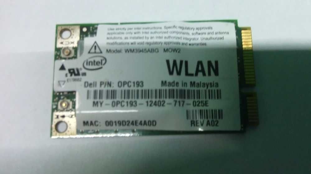 placuta WiFi laptop Dell OPC193
