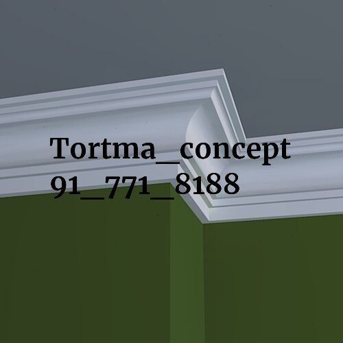 Gips lepka ramka dekor 3d karniz kalonna