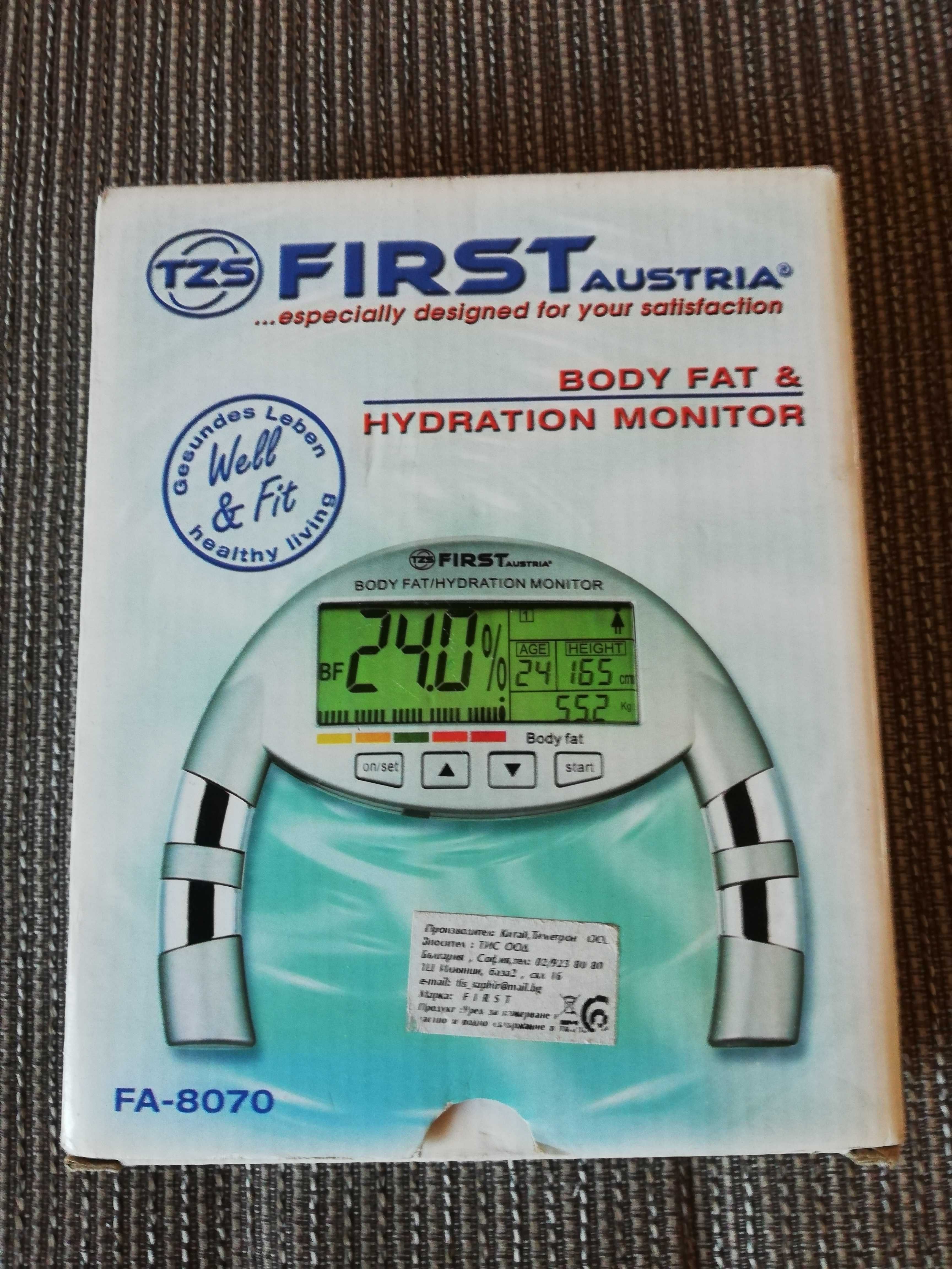 Уред за измерване на телесни мазнини First