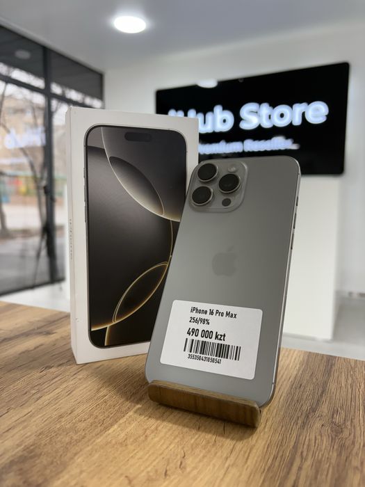iPhone 16 Pro Max•256GB/98% Titanium,Айфон 16 Про Макс•256гб/98% Титан