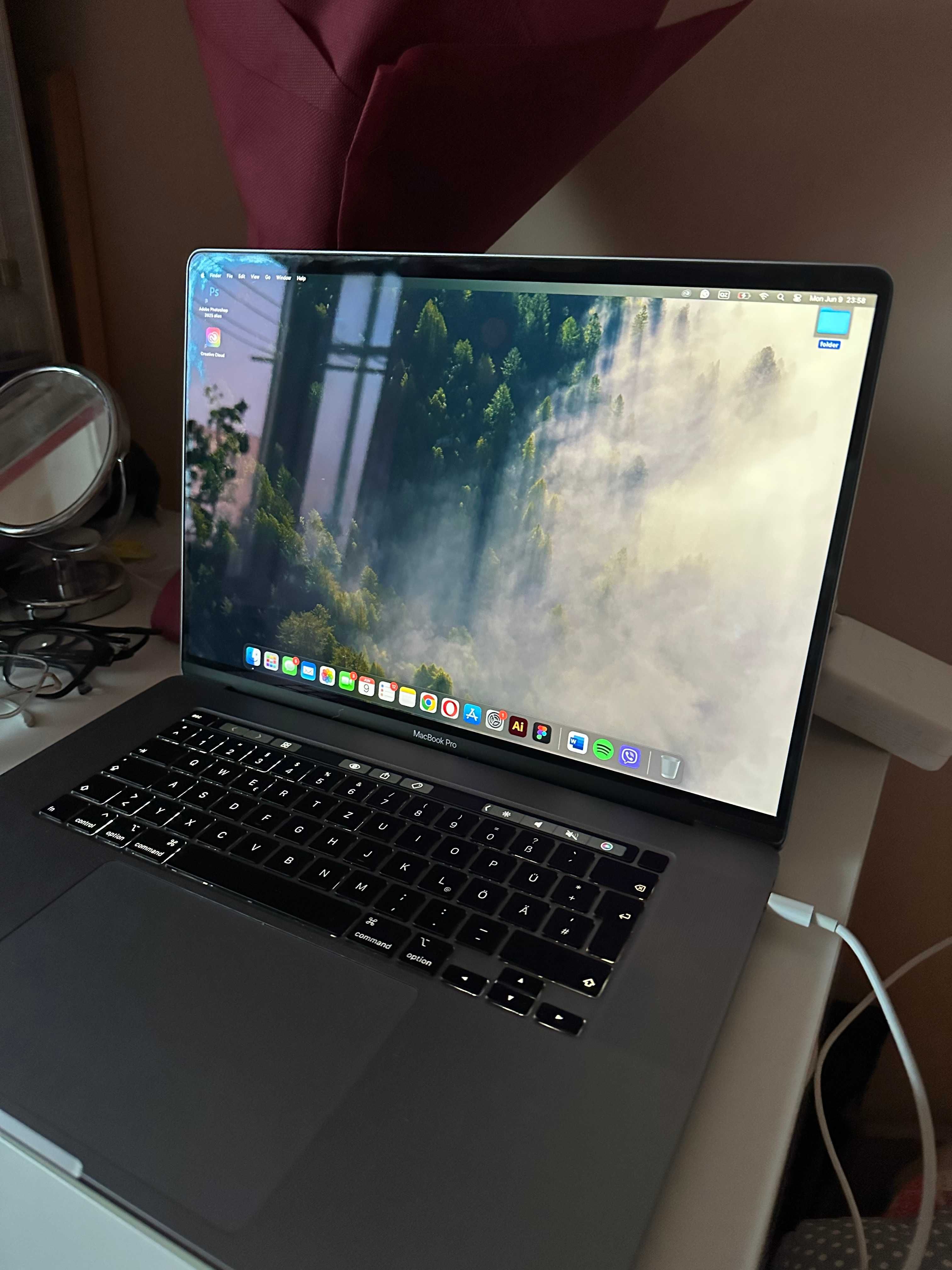 Macbook Pro 16" 2019 16GB 2.6 Ghz I7 Radeon Pro 5300M Touchbar 512GB